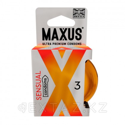 Презервативы MAXUS X-Edition Sensual, анатомическая форма, 3 шт от sex shop Extaz