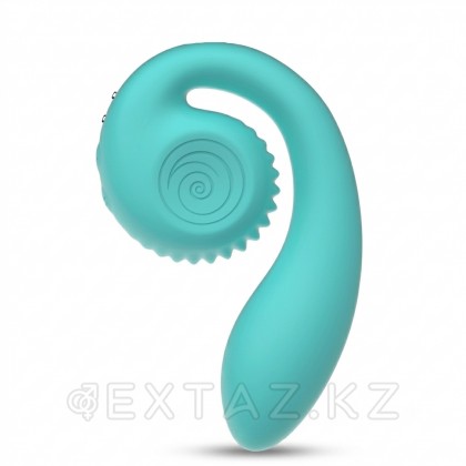 Двойной стимулятор точки G SVibe Snail GIZI, цвет тиффани от sex shop Extaz