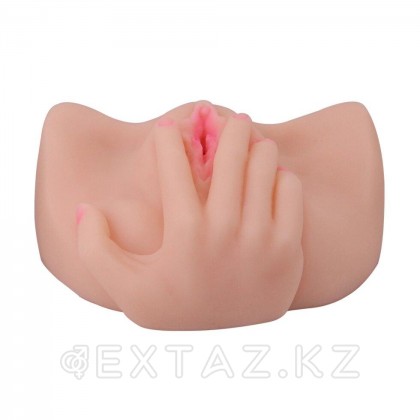 Реалистичный мастурбатор в виде половых губ от sex shop Extaz фото 9