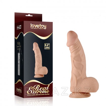 Реалистичный фаллоимитатор Lovetoy (23×4,5 см) на присоске от sex shop Extaz