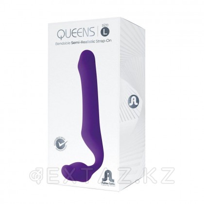 Страпон безремневой Queens от Adrien Lastic, L, фиолетовый от sex shop Extaz фото 6