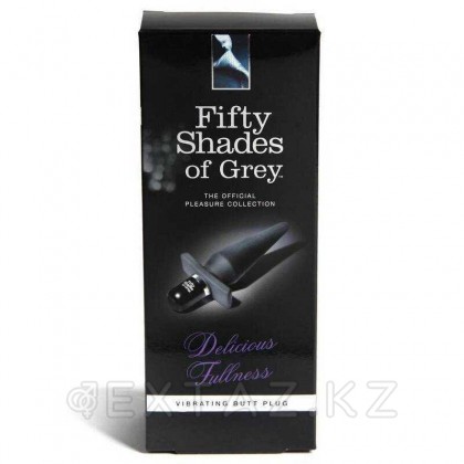 Shades-of-Grey Анальная вибровтулка Delicious Fullness от sex shop Extaz фото 5
