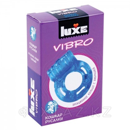 Виброкольцо LUXE VIBRO Кошмар русалки (+ презерватив) от sex shop Extaz
