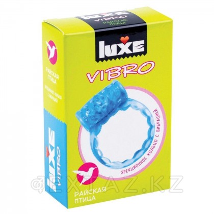 Виброкольцо LUXE VIBRO Райская птица (+ презерватив) от sex shop Extaz