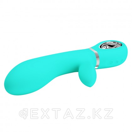 Вибратор-кролик Thomas Super Soft (20 см) бирюзовый от sex shop Extaz фото 8