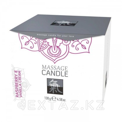 Массажные свечка с ароматом Малина & Ванильный крем от Shiatsu 130 гр. от sex shop Extaz
