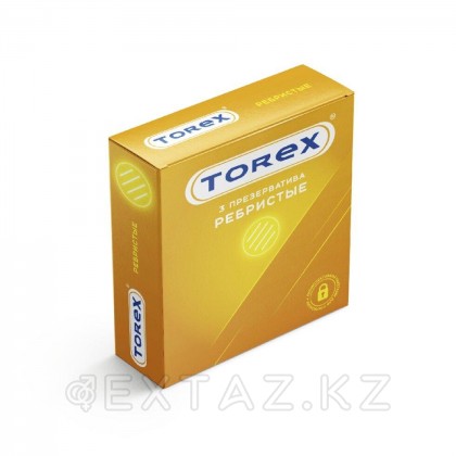Презервативы ребристые - TOREX 3 шт. от sex shop Extaz