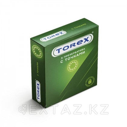 Презервативы с точками - TOREX 3 шт. от sex shop Extaz