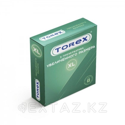 Презервативы увеличенного размера - TOREX 3 шт. от sex shop Extaz