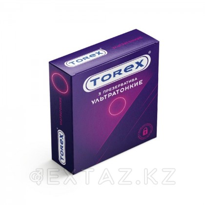 Презервативы ультратонкие - TOREX 3 шт. от sex shop Extaz