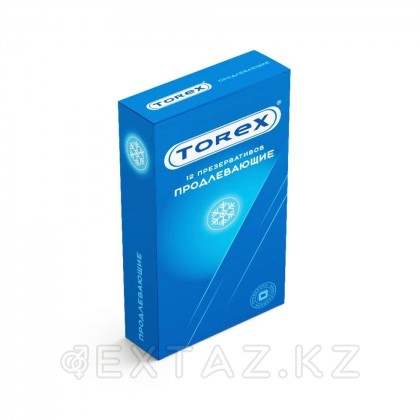 Презервативы продлевающие, гладкие - TOREX 12 шт. от sex shop Extaz