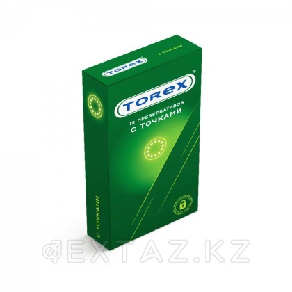 Презервативы с точками - TOREX 12 шт. от sex shop Extaz