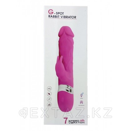 Вибратор-кролик G-spot rabbit vibrator розовый от sex shop Extaz
