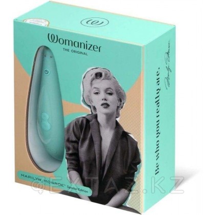 Бесконтактный клиторальный стимулятор Womanizer Classic 2 - Marilyn Monroe (мятный) от sex shop Extaz фото 6
