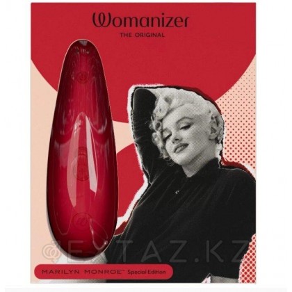 Бесконтактный клиторальный стимулятор Womanizer Classic 2 - Marilyn Monroe (ярко-красный) от sex shop Extaz