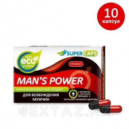 Средство возбуждающее Man's Power (10 капсул) от sex shop Extaz