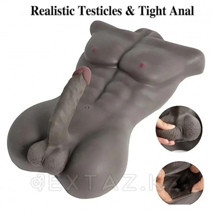 Спортивное мужское тело с фаллоимитатором (8,5 кг.) от sex shop Extaz фото 6