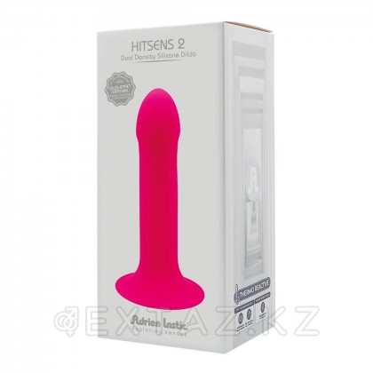 Фаллоимитатор двухслойный Hitsens 2 розовый от Adrien Lastic (16,8 *4 см.) от sex shop Extaz фото 6