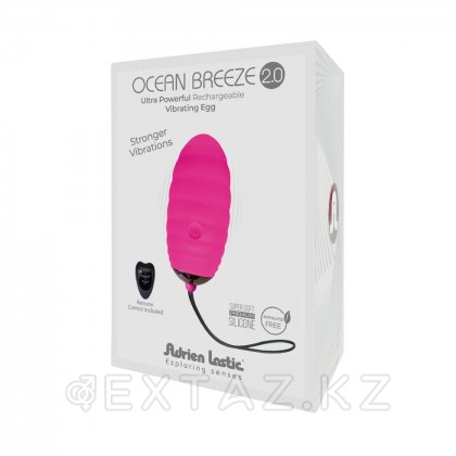 Виброяйцо с пультом ДУ Ocean Breeze Pink 2.0 от Adrien Lastic от sex shop Extaz фото 5