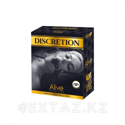 Кляп для рта Alive Discretion, черный  от sex shop Extaz фото 3
