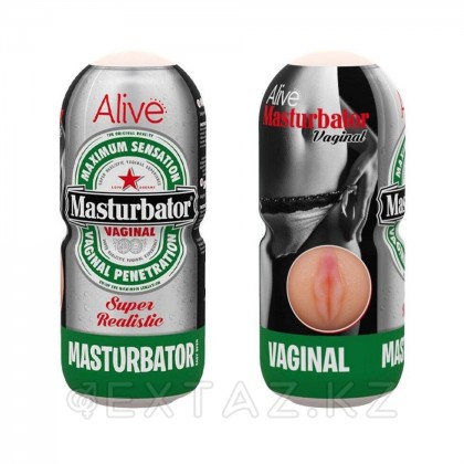 Мастурбатор Heineken (вагина) от Alive от sex shop Extaz