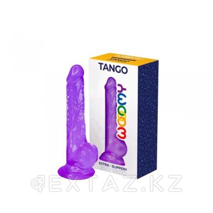 Фаллоимитатор Tango фиолетовый от WOOOMY (13*3,2 см.) от sex shop Extaz