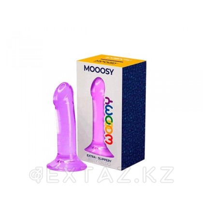 Фаллоимитатор Mooosy фиолетовый от Wooomy (16 * 4,5 см.) от sex shop Extaz