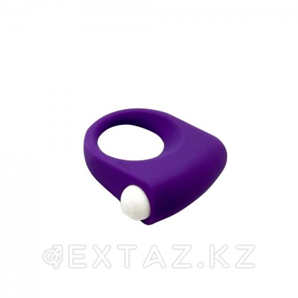 Эрекционное кольцо Puggle с вибрацией фиолетовое от WOOOMY (5,7* 3 см.) от sex shop Extaz фото 2