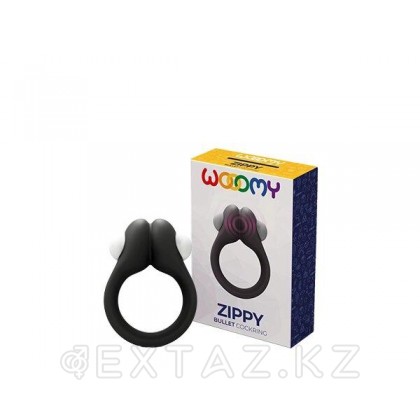 Эрекционное кольцо с вибрацией Zippy от WOOOMY (6 *3 см.) от sex shop Extaz