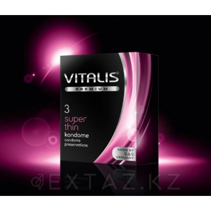 VITALIS №3 Super thin Презервативы супертонкие от sex shop Extaz фото 2