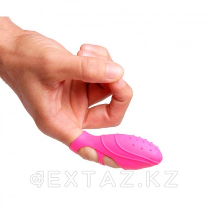 Вибронасадка на палец Bang Her, 7.6х2.9 см от sex shop Extaz
