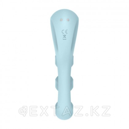 Мультифункциональный вибратор для тройной стимуляции Satisfyer Tri Ball 2 голубой от sex shop Extaz фото 5