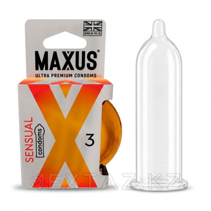 Презервативы MAXUS X-Edition Sensual, анатомическая форма, 3 шт от sex shop Extaz