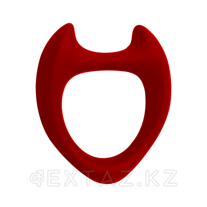 Эрекционное кольцо Toro от Wooomy  красное (L) от sex shop Extaz фото 4
