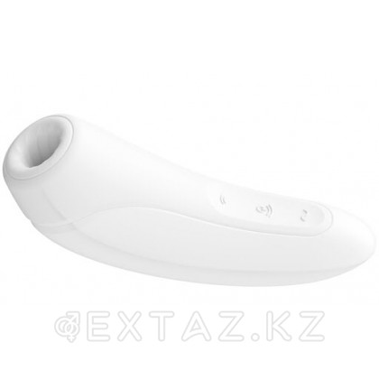 Вакуумный клиторальный стимулятор Satisfyer Curvy 1+ (белый) от sex shop Extaz фото 2