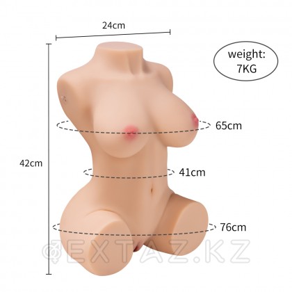 Сексуальное женское тело с вибрацией и функцией всасывания Jacey от sex shop Extaz фото 10