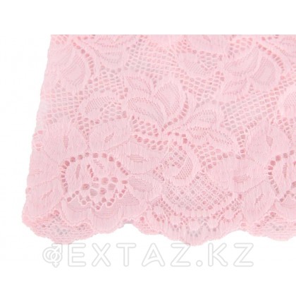 Трусики-шортики кружевные розовые (XS-S) от sex shop Extaz фото 5