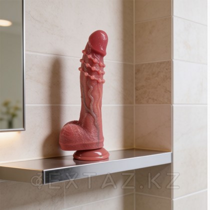 Реалистичный фаллоимитатор CompX (21 см) от sex shop Extaz фото 4