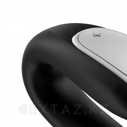 Смарт вибратор для пар Satisfyer Double Fun Connect App, черный от sex shop Extaz фото 3