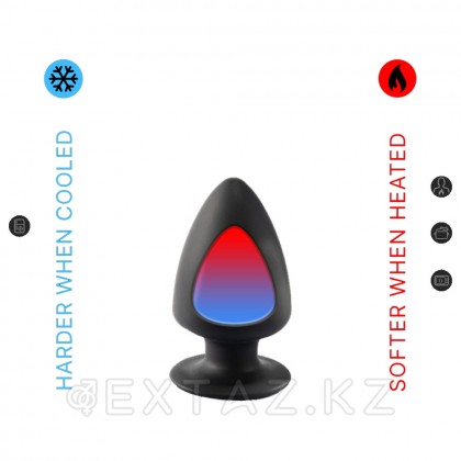 Анальный плаг черный  MODEL 1 от SILEXD (L: 13*7,2 см.) от sex shop Extaz фото 3