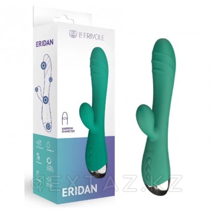 Вибратор кролик Eridan, цвет хвойный зеленый (SOLAR) от sex shop Extaz фото 2