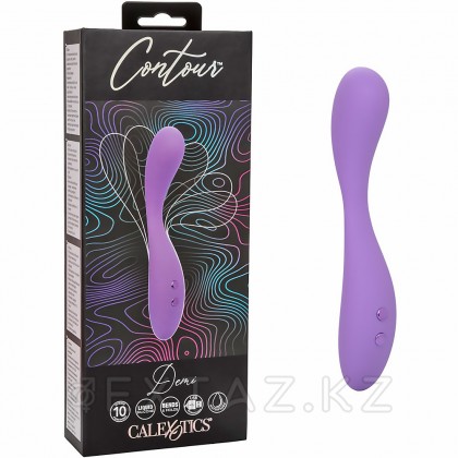 Вибростимулятор клитора ультрагибкий CalExotics Contour Деми, 13.25 x 2.5 см от sex shop Extaz фото 7