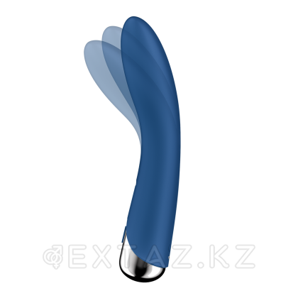 Вибратор с функцией вращения Satisfyer Spinning Vibe 1 синий от sex shop Extaz фото 4