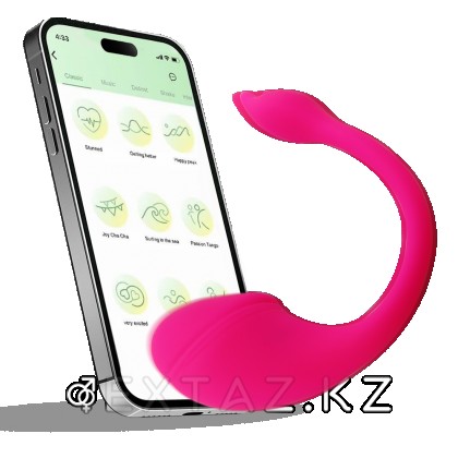 Виброяйцо с управлением через приложение Sharp tail от sex shop Extaz фото 6