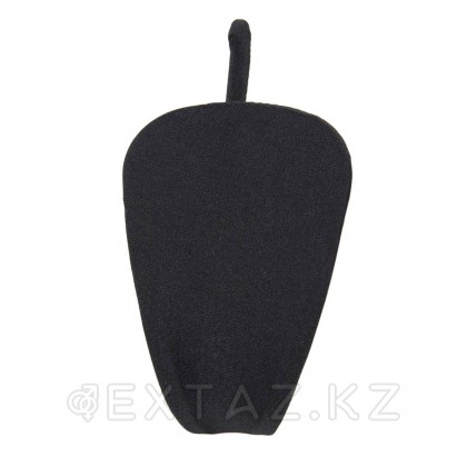 Стринги-С с карманом для вибропули (черный) от sex shop Extaz фото 2