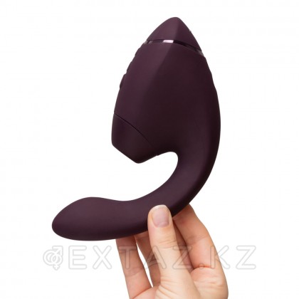 Бесконтактный клиторальный стимулятор Womanizer Next Duo, фиолетовый от sex shop Extaz фото 24