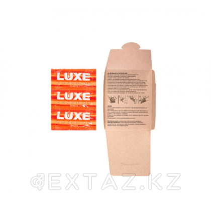Презерватив LUXE Красноголовый мексиканец (клубника), с пупырышками, 3 шт. от sex shop Extaz фото 2