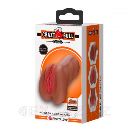 Реалистичный двойной мастурбатор Caroline, вагина и анал от sex shop Extaz фото 7