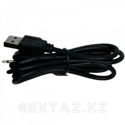 Виброкольцо с мощной стимуляцией клитора (на зарядке USB) чёрный от sex shop Extaz фото 6