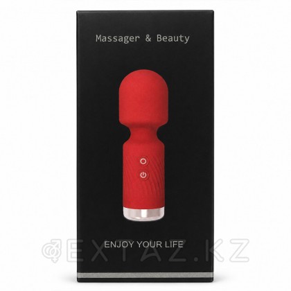 Мини Wand-вибромассажер, красный от sex shop Extaz фото 7